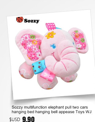 40/60CM  Elephant Plush Pillow Infant Soft For Sleeping Stuffed Animals Plush Toys Baby 's Playmate gifts for Children WJ346