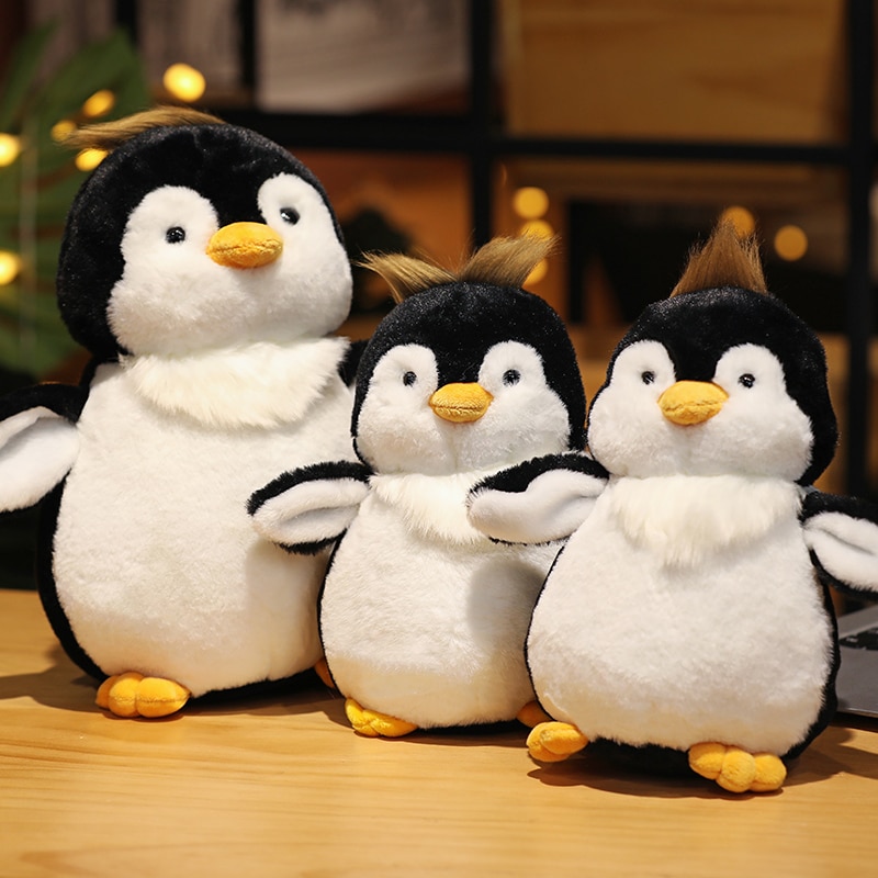 Pingüino de peluche suave para niños