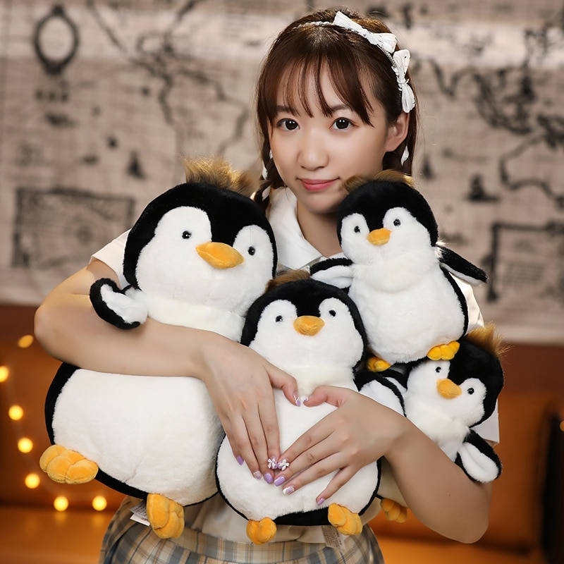 Pingüino de peluche suave para niños